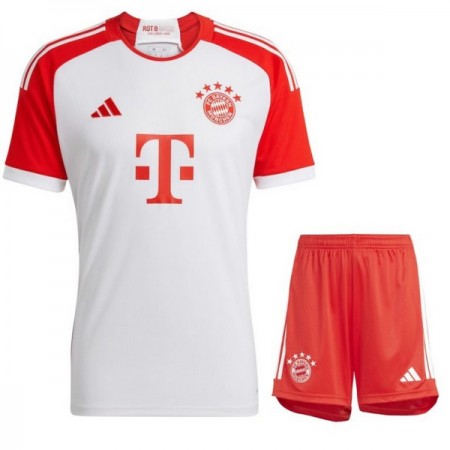 Bayern Mnichov 2023-24 Domácí - Dětské Fotbalové Dresy (S/S)